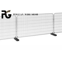 Quality High Security Construction Site Fencing , Grey Powder Coated Chain Link Fence for sale