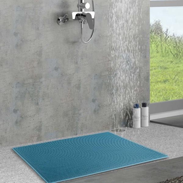 Quality Soft Wash Foot Massage Cleaning Mat Strong Stick Non-Slip Bathroom Mat Silicone for sale