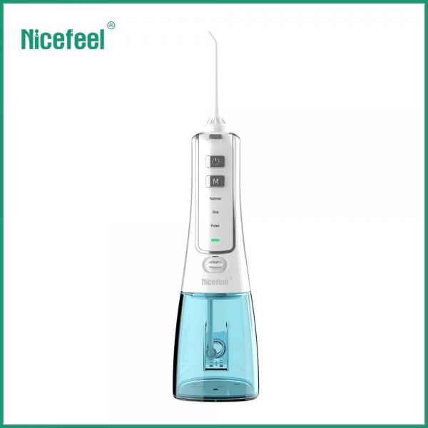 Quality IPX7 Portable Oral Irrigator Handheld Water Pick High Frequency Pulses for sale