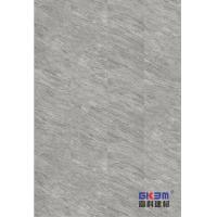 China Smoky Gray Stone Pattern Vinyl Flooring 7''x48'' GKBM Greenpy MJ-S6013 factory
