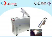 China Handheld Fiber Laser Cleaning Rust Machine For Paint Coating Removal dust factory