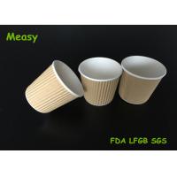 China 4Oz Disposable Kraft eco friendly disposable cups For Starbuck Cofe Shop for sale