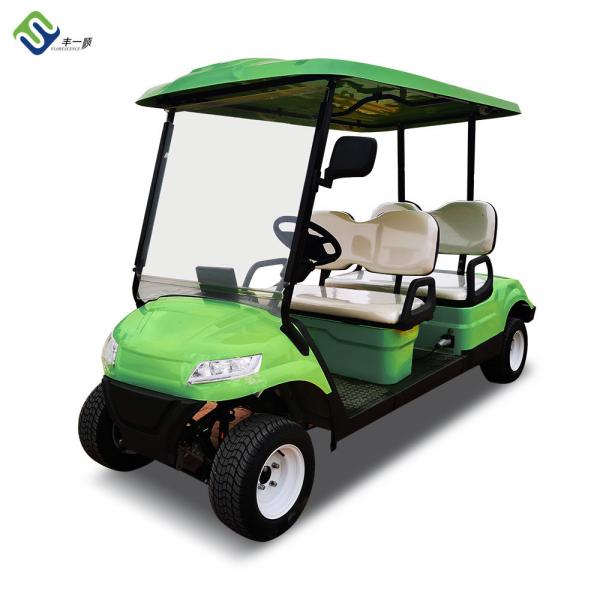 Quality Electric NEV Golf Cart 48 Volt Club Car 4 Seater 80km-120km High Performance Lithium Battery for sale