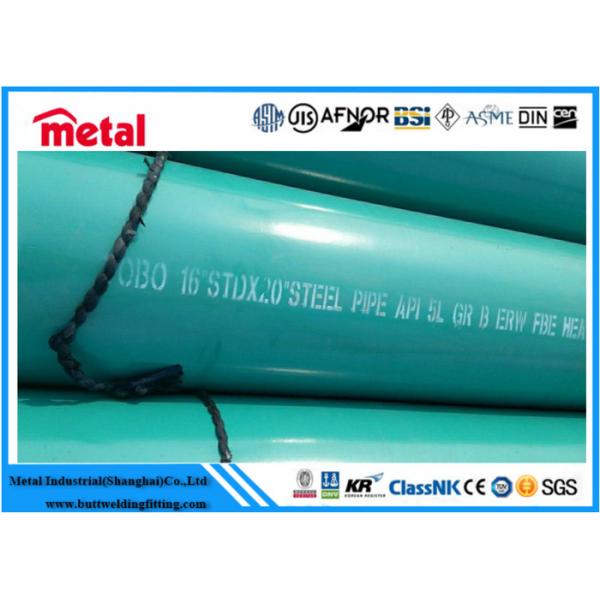 Quality SEAMLESS PIPE 6” SCH 80  API 5L X52 PSL1 EXTERNAL COATING 3PP DIN 30678 for sale