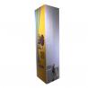 China 105L Low price supermarket vertical cooler display cabinet showcase beer freezer SD105 factory