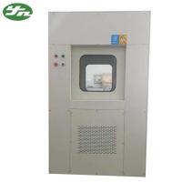 China Powder Coating Steel Air Shower Pass Box , Dynamic Passbox With Elevator Door factory