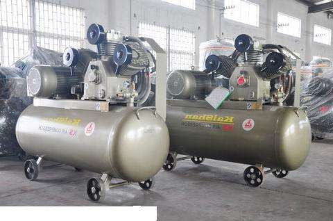 Quality Portable 1.5 hp Industrial Air Compressor Piston Type 50L Air Tank 50 / 60HZ  3cfm for sale