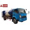 China 4x2  LPG Tank Trailer Mobile Distribution  , Dispenser LPG Gas Tanker Truck 120 Horse Power factory