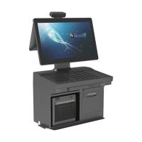 china Bluetooth Windows POS System All In One Supermarket Point Of Sale