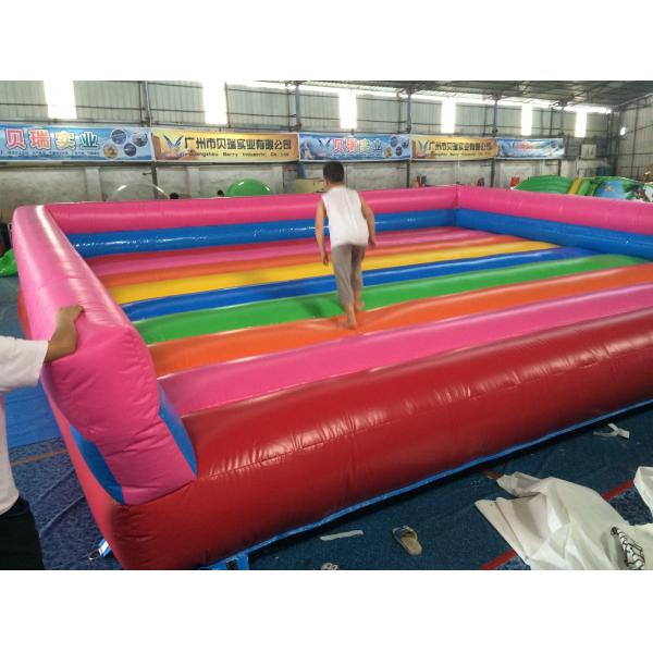 Quality DWF Inflatable Jump Mat Bouncy Pad Gymnastic Sport Air Track for sale