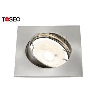 China Fixed Die Casting Aluminum Downlight , Square LED Recessed Downlight Fixtures factory