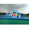 China Animal Inflatable Theme Park , Blow Up Water Park Playground PVC Tarpaulin factory