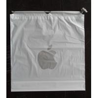 China Custom Apple Iphone Classic Drawstring Plastic Bags with PP Rope factory