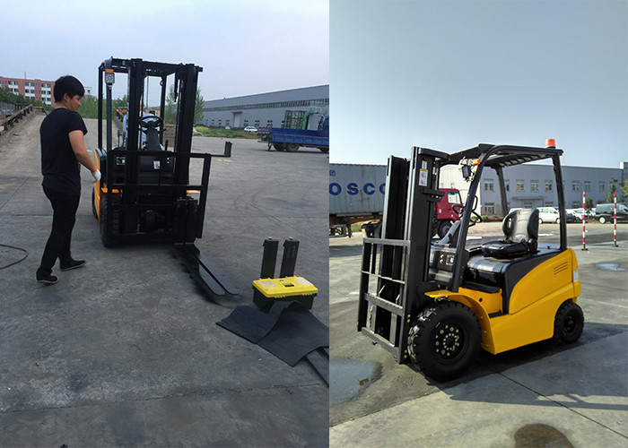 China FB15 Electric Stacker Forklift 3m Lifting Height With Curtis Control AC System factory
