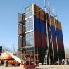 China Recyclable Shipping Container Cabin Steel Structure With Rockwool Insulation factory
