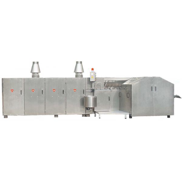 Quality Rolled Wafer Ice Cream Production Line 1.5hp With Durble Baking Plates for sale