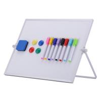 China Desktop Portable Folding Whiteboard Erasable Magnetic Dry Erase Board With Stand factory