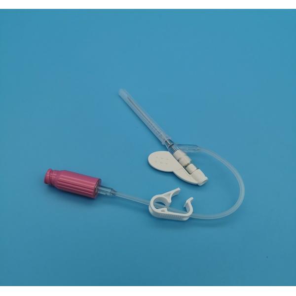 Quality Pink Disposable Iv Cannula 20G Butterfly Type Positive Pressure Emergency for sale