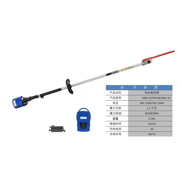 Quality 36V 12AH Lithium Electric Telescopic Tree Saw Long Handle Electric Chainsaw for sale