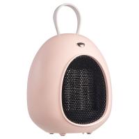 China ABS Desktop Portable Electric Fan Heater AC220V Handle 500W Room Space Heater factory