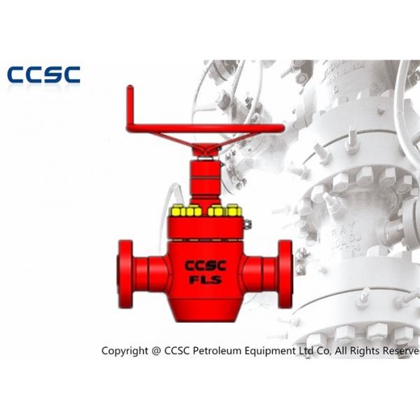 Quality CCSC Large Diameter Gate Valves , API 6A Approved Pressure Seal Gate Valve for sale