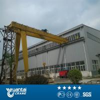 China Yuantai Single/Double Girder Semi Gantry Crane with Electric Hoistf actory supplier price factory
