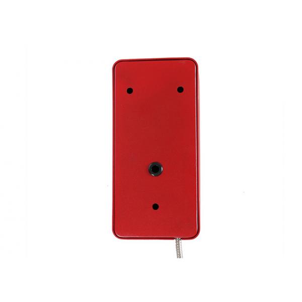 Quality Red Vandal Resistant Telephone Desk Mounting Ip66 GSM Sip Waterproof 2 Years for sale