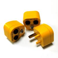 China ABS Snap Grounding ESD UK US EU Industrial Plug Yellow Color factory