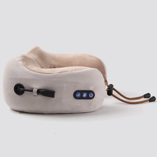 Quality U Shape Travel Massage Pillow , Comfy Massage Pillow Multi Function Customized for sale