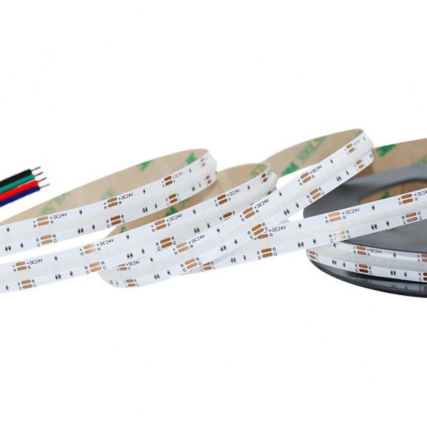 Quality Dc24v IP20 Flexible RGB COB LED Strip 630 Leds/M Linear Led Lighting Rgb Full Color for sale