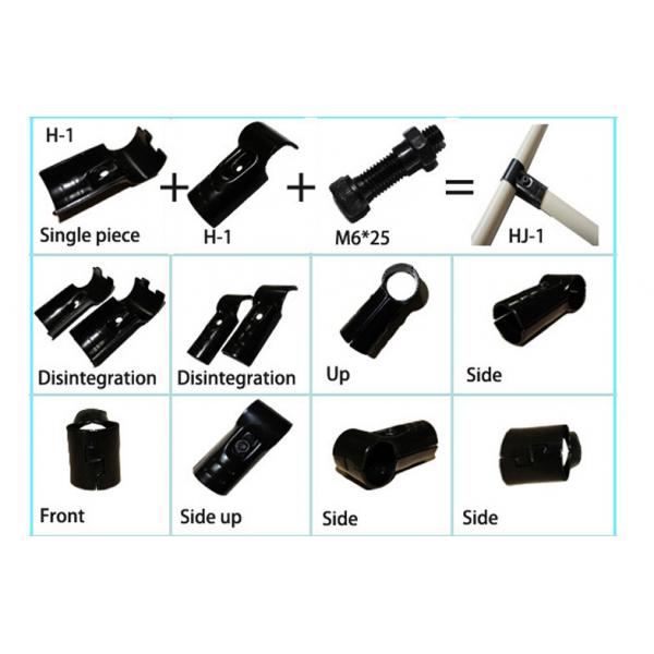 Quality Flexible Black Metal Pipe Connectors for sale