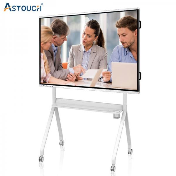 Quality 75inch Interactive Flat Panel IR Multi Touch Interactive Lcd Whiteboard for sale