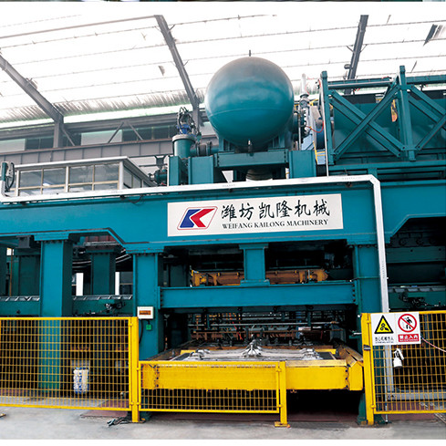 Quality Static Pressure Automatic Moulding Line Of Green Sand Casting for sale