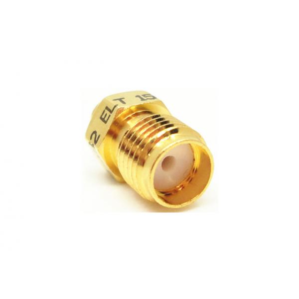 Quality DC - 18GHz Frequency Range Straight Bulkhead Female SMA RF Connector for sale