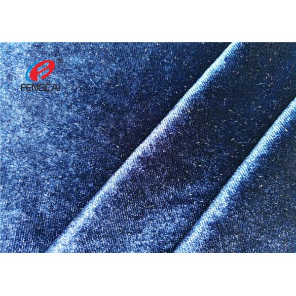 Quality Korean Micro Velvet 9000 Fabric , Ice Flower Fabric For Dress Decorator for sale