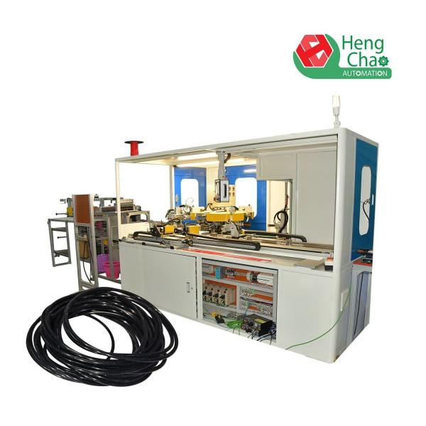 Quality 2000mm Silicone O Ring Manufacturing Machine Four Working Stations for sale