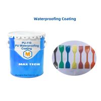 China Liquid Coating Waterproof Coating Building Roof PU Polymer Waterproof Coating Liquid Rubber Waterproofing Sealer factory