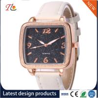 Buy cheap Wholesale PU Lady Wrist Watch Alloy Case Square Dial Multicolor Strap PU Watch from wholesalers