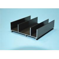 Quality Custom Extruded Aluminum Shapes 6063 T5 , Bronze Anodised Aluminium Profiles for sale