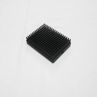 Quality Anodizing Black Pin Fin Cold Forged Heat Sink With Aluminum 1070 Width 15cm for sale