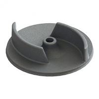 China SGS Standard Resin Sand Casting Ductile Iron Semi - Open Water Pump Impeller factory