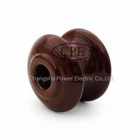 China Porcelain ODM Shackle Type Insulator Creepage Distance ANSI Class Electrical Spool factory