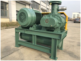 China High Pressure 220V Roots Air Blower Three Lobe Double Tank Rpm 700 - 2200 Speed factory