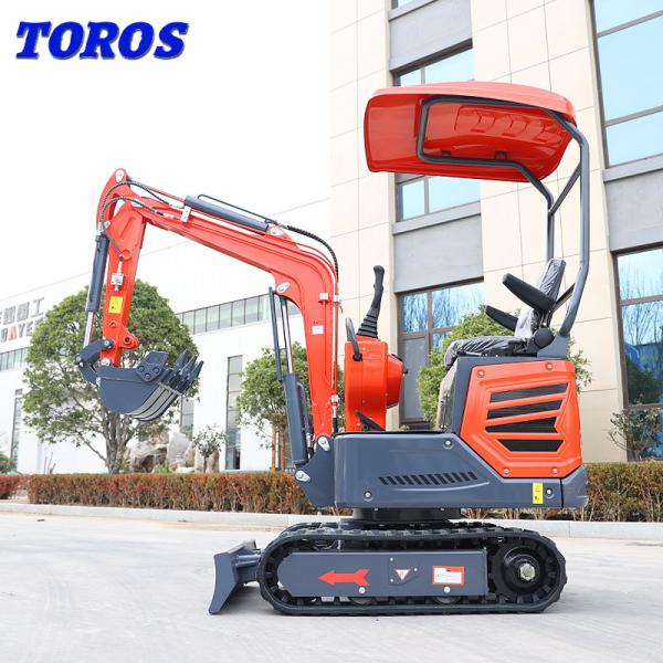 Quality Ce Epa 1 Tonne Digger Portable Mini Excavator For Agricultural Construction for sale