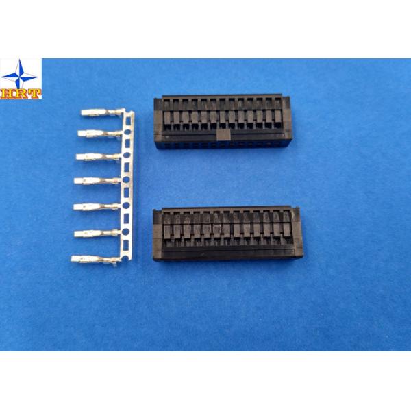 Quality 2.54mm pitch RA connector Equivalent  I/O connectors Wire to Board Crimp style Connectors for sale