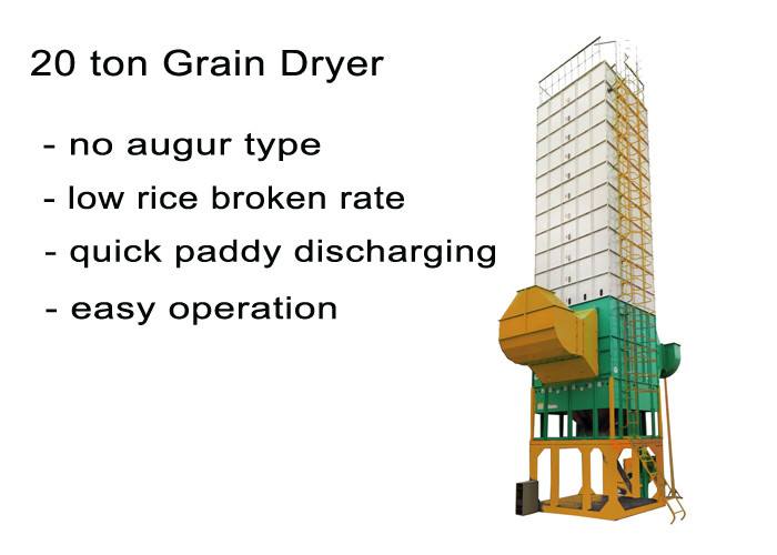 Quality Quick Loading Corn Dryer Machine , Low Temperature No Augur Type Paddy Dryer Machine for sale