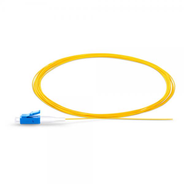 Quality Fiber Optic Pigtail Single Mode LC Adaptor PVC Sheath for sale