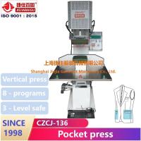 Quality Suit Jacket Jeans Press Machine 0.4-0.6MPa Automatic for sale