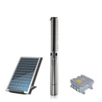 China 3 Inch,4 Inch Deep Well Stainless Steel Impeller Solar Submersible Pump,Brushless DC Solar Pump, Solar Power Water Pump factory
