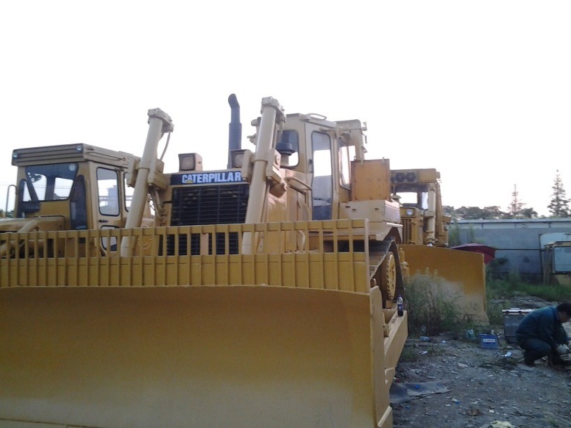 China CATERPILLAR crawler bulldozer Used CATERPILLAR D7H dozer For Sale for sale